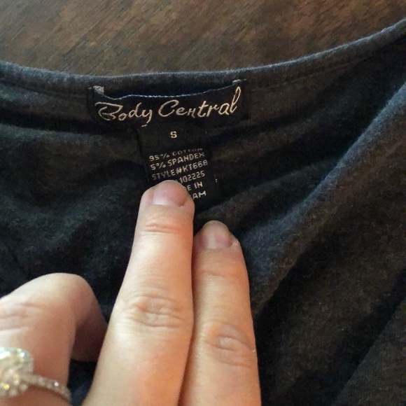 Women’s Small long sleeve dark grey shirt - Picture 4 of 4